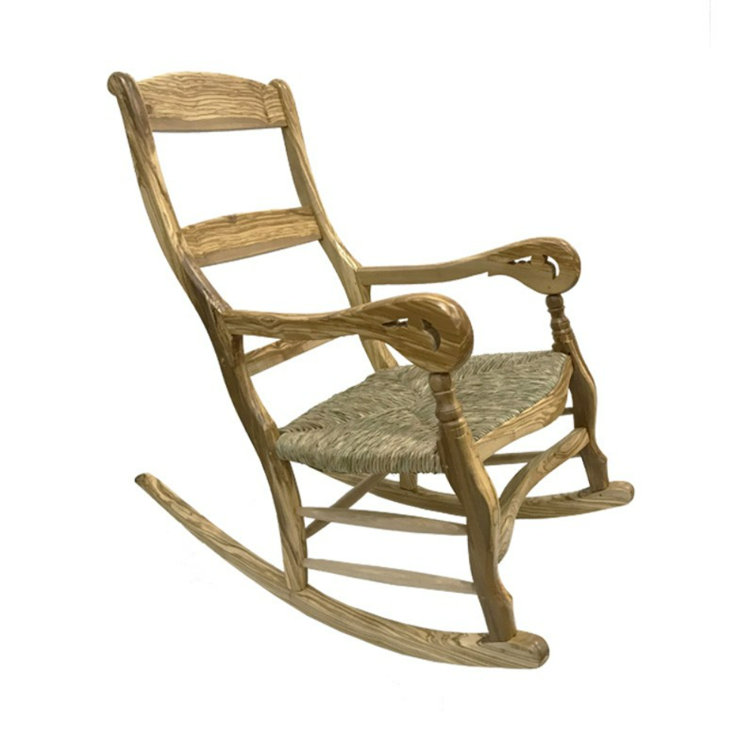 Muebles Siolca Solid Wood Rocking Chair Wayfair.co.uk